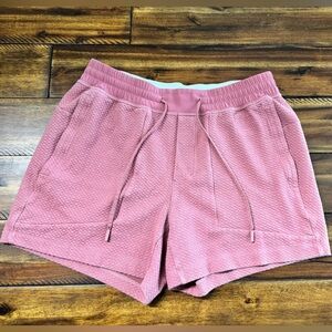 Lululemon Textured Cotton Shorts